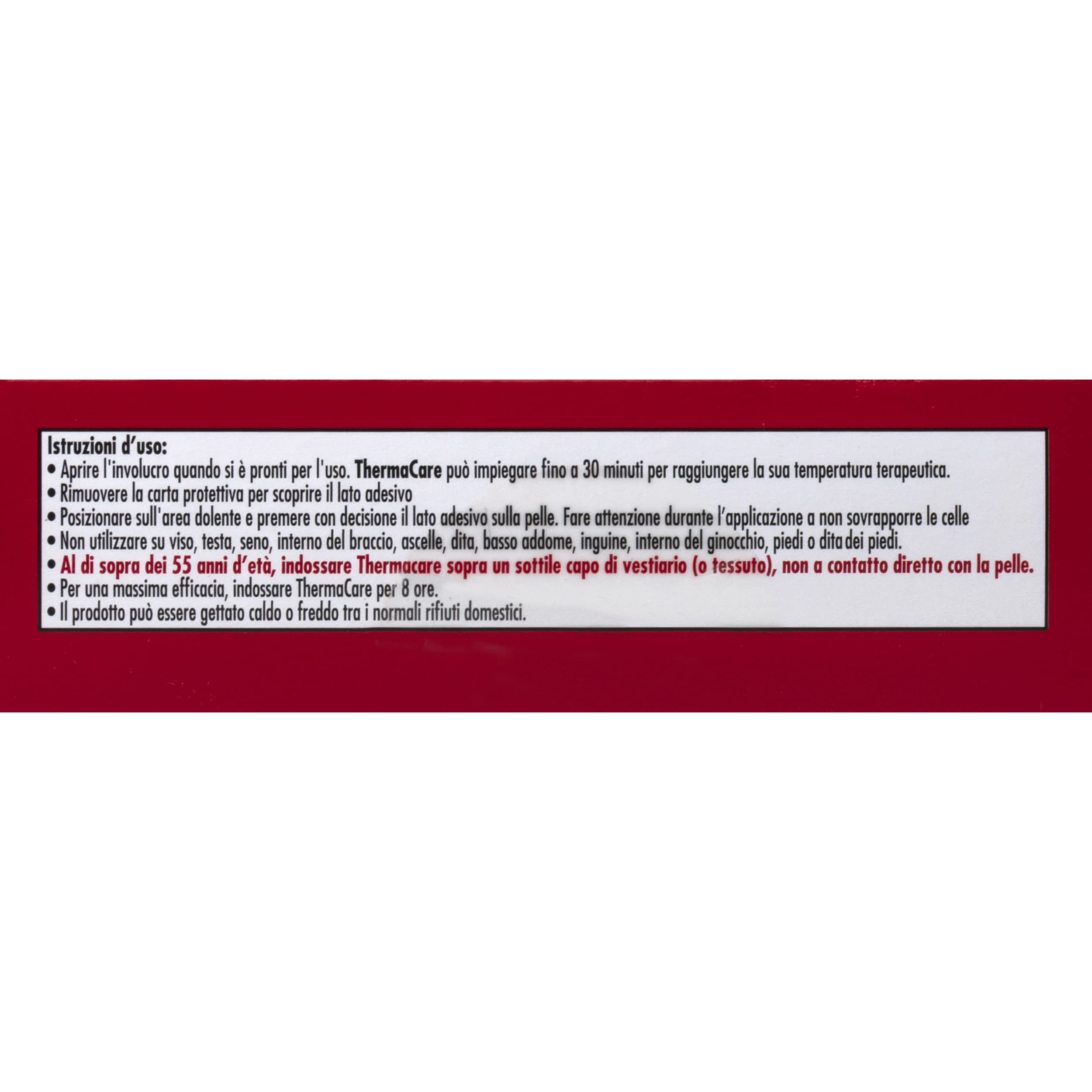 ThermaCare Vielseitige XL selbstwärmende therapeutische Wärmebänder für diffuse Schmerzen, 8 Stunden konstante Wärme, 2 Einweg-Bänder