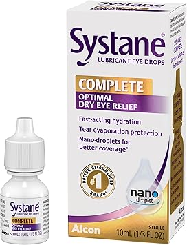 Systane Complete Lubricant Eye Drops, 10 ml