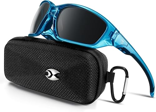 Miniatura 17 de Suoso Gafas de sol polarizadas deportivas para hombres: gafas de sol UV400 para mujeres, protección envolvente para pesca, conducción, TR90