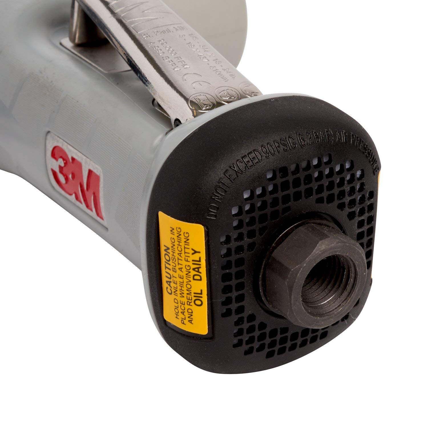3M File Belt Sander - Pneumatic Belt Sander - .6 Horsepower Motor - 2200 RPM - Air Powered Sander - For Metal Finishing and Deburring - 28366 - - 
