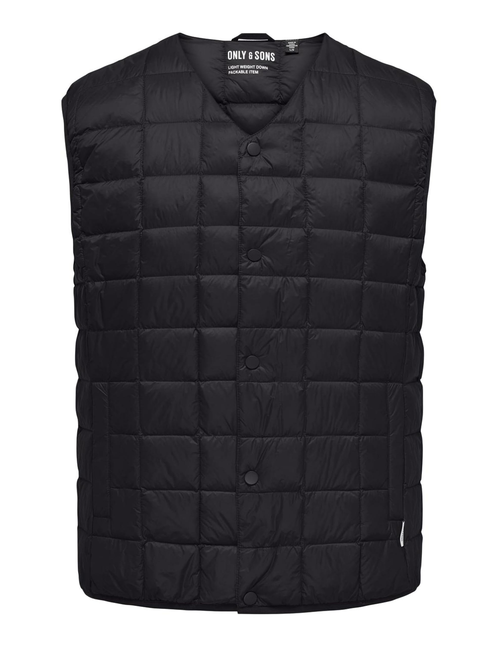 Only & Sons Herren Onsgavin Life Light Quilted Snap Vest