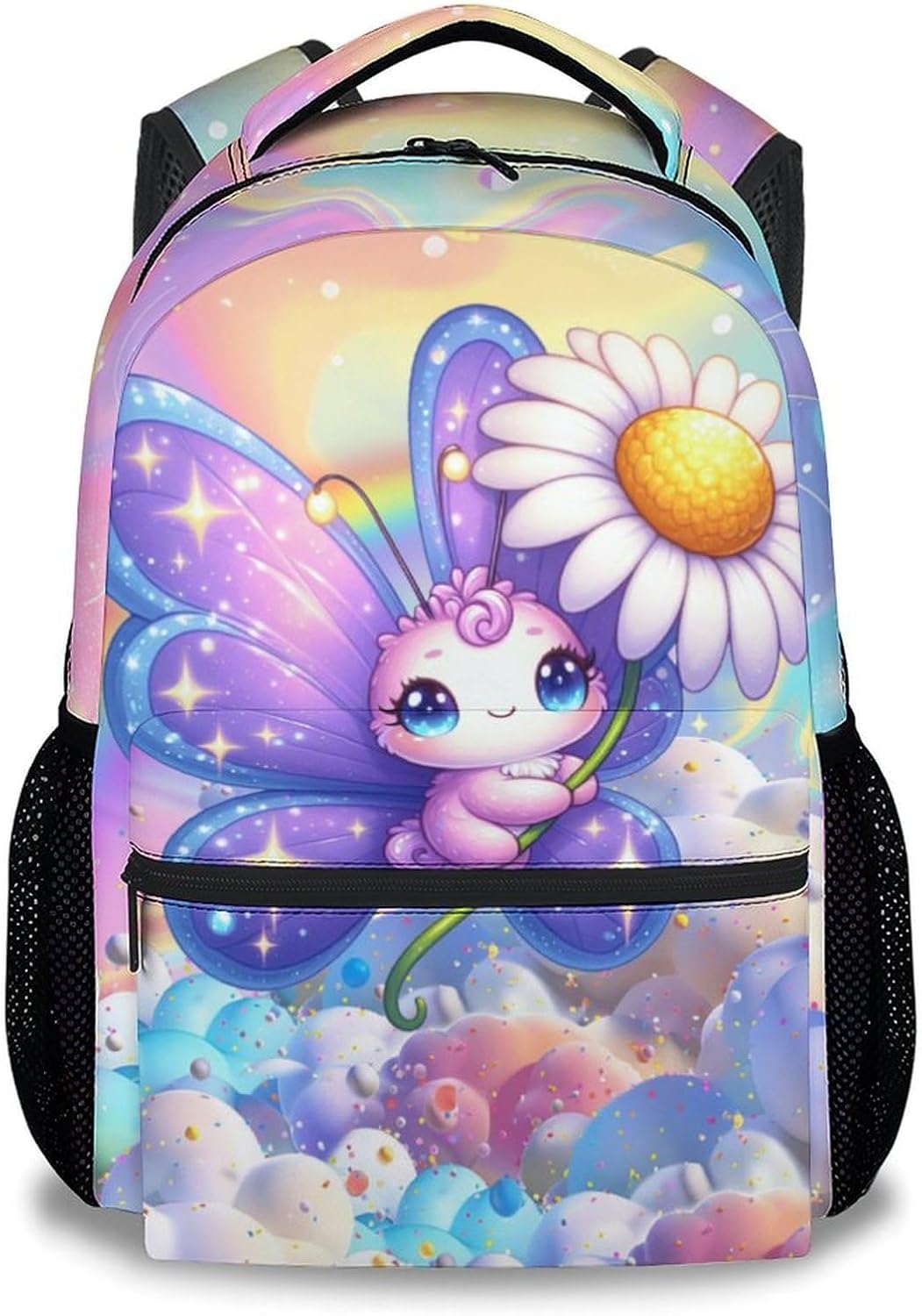 Mercuryelf Kids Backpack for Girls – Cute Butterfly Bookbag