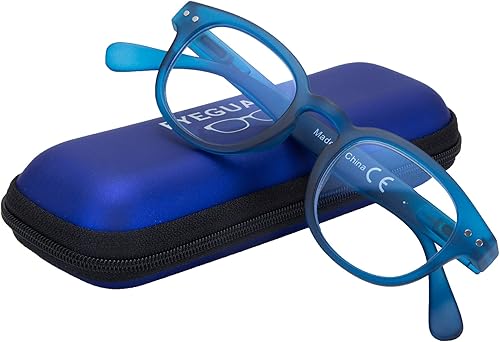 Miniatura 4 de EYEGUARD Gafas de luz azul para niños, bisagras de resorte, gafas de computadora, anteojos antirreflejos (3-8 años de edad)