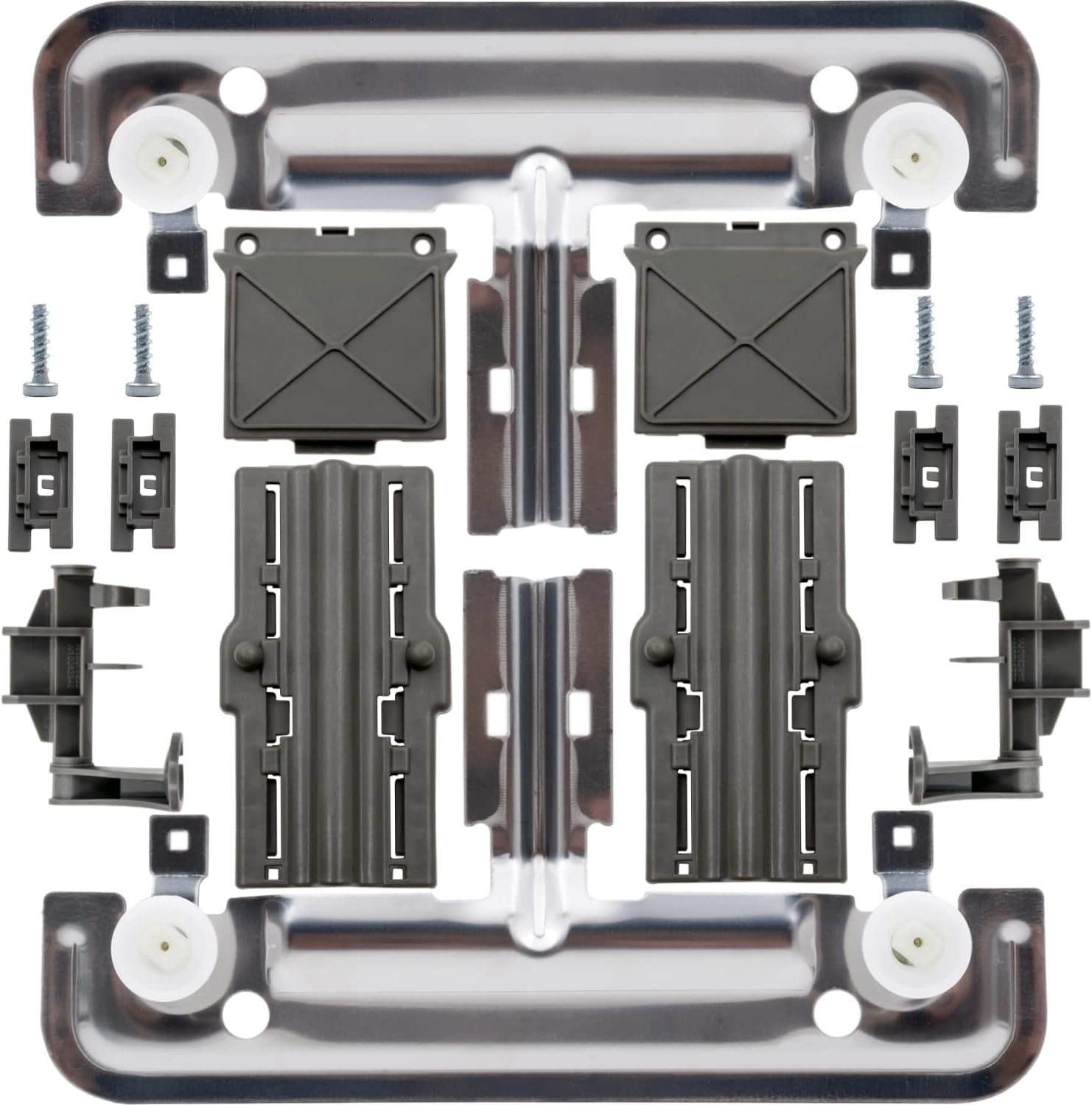 W10712395 Dishwasher Upper Rack Adjuster Kit Compatible with Kenmore