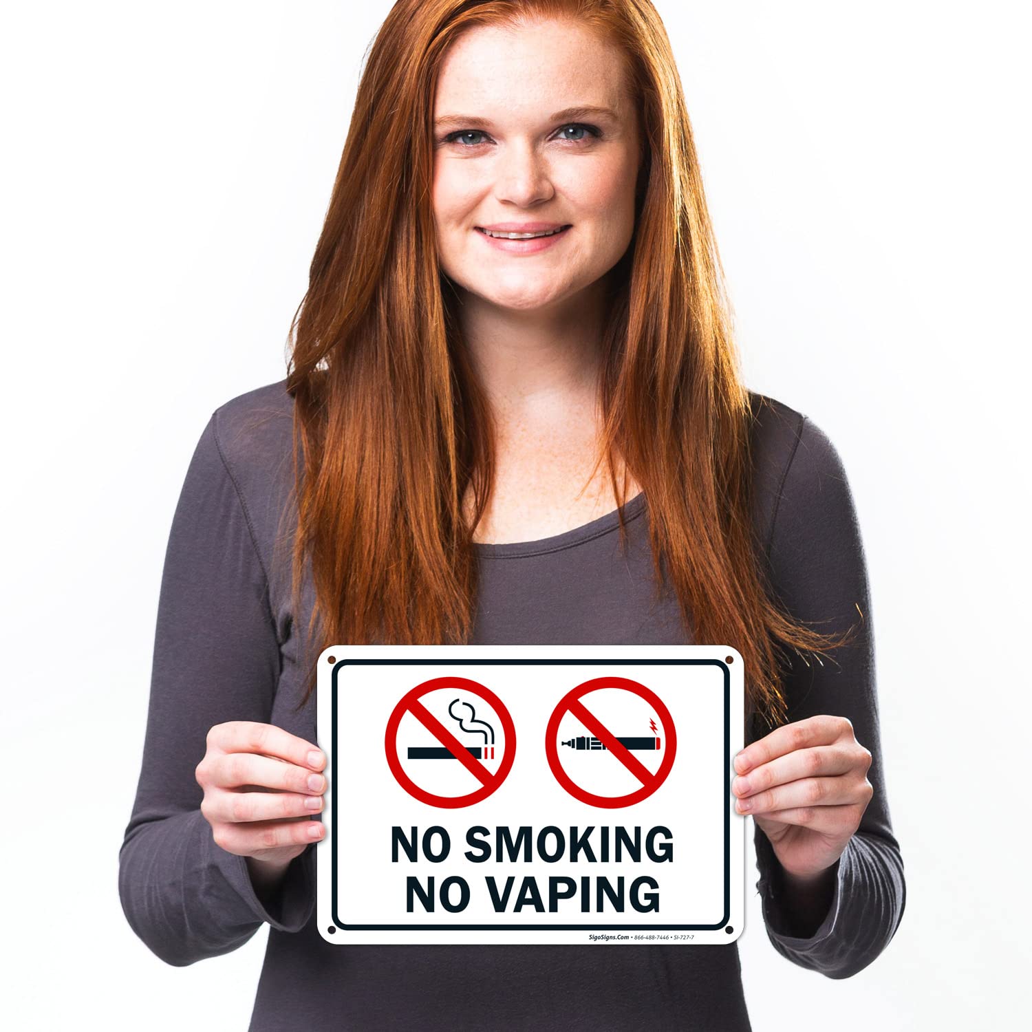 Panneau « No Smoking/fumer » - 20 X 30 Cm - En Panneau De Mousse Rigide En PVC Solide De 3 Mm - Avec Protection UV De STROBO