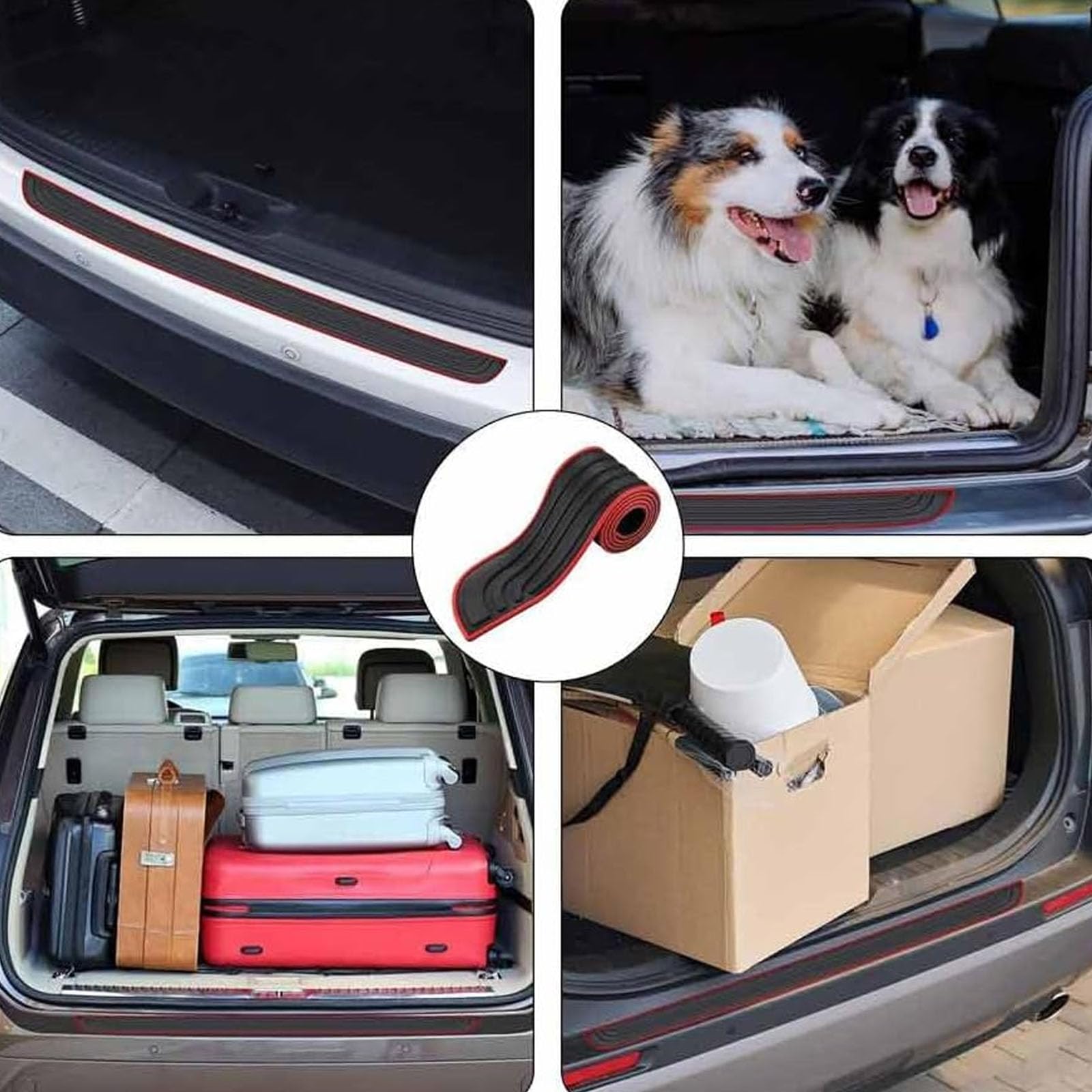 SUNYSGS Protezione Paraurti Posteriore Per Audi A1 A3 A4 A5 A6 A7