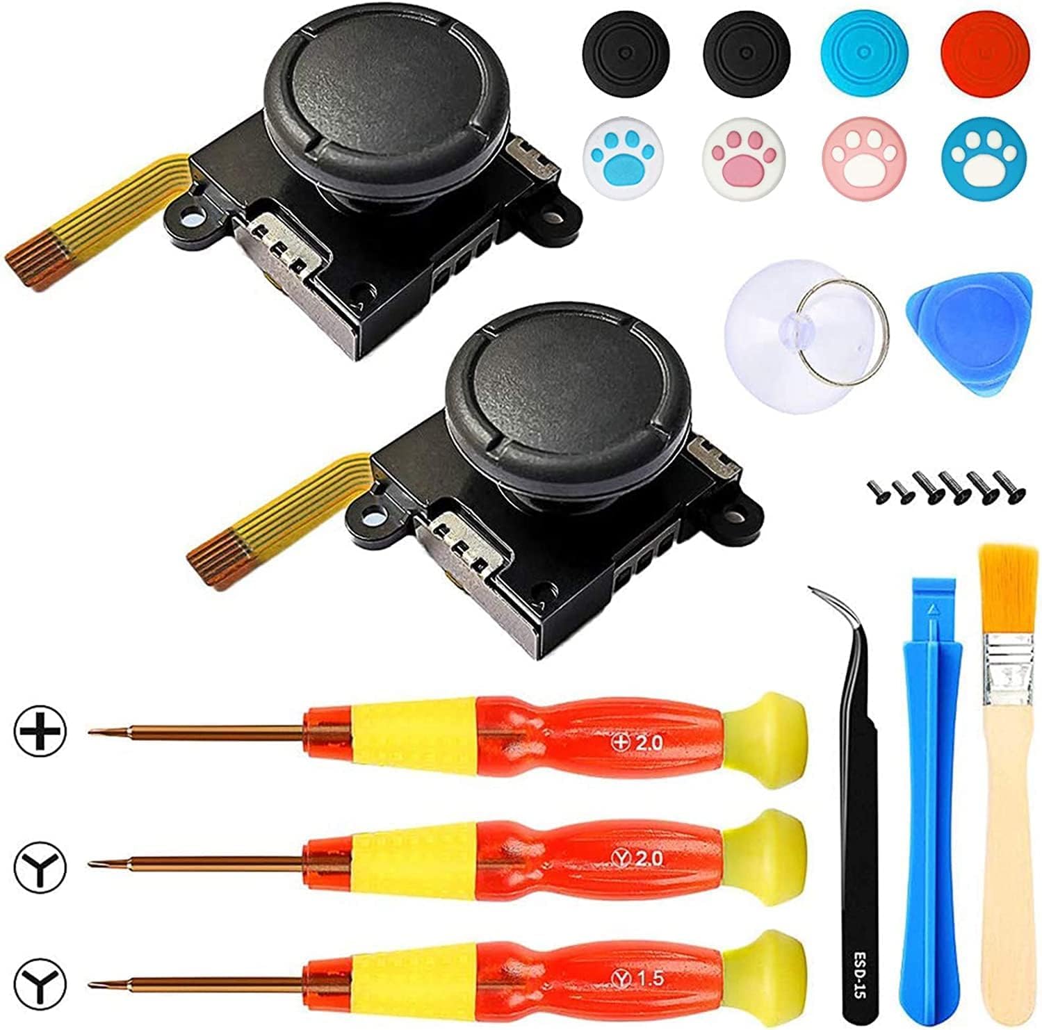 Joystick Replacement Thumb Sticks for Switch