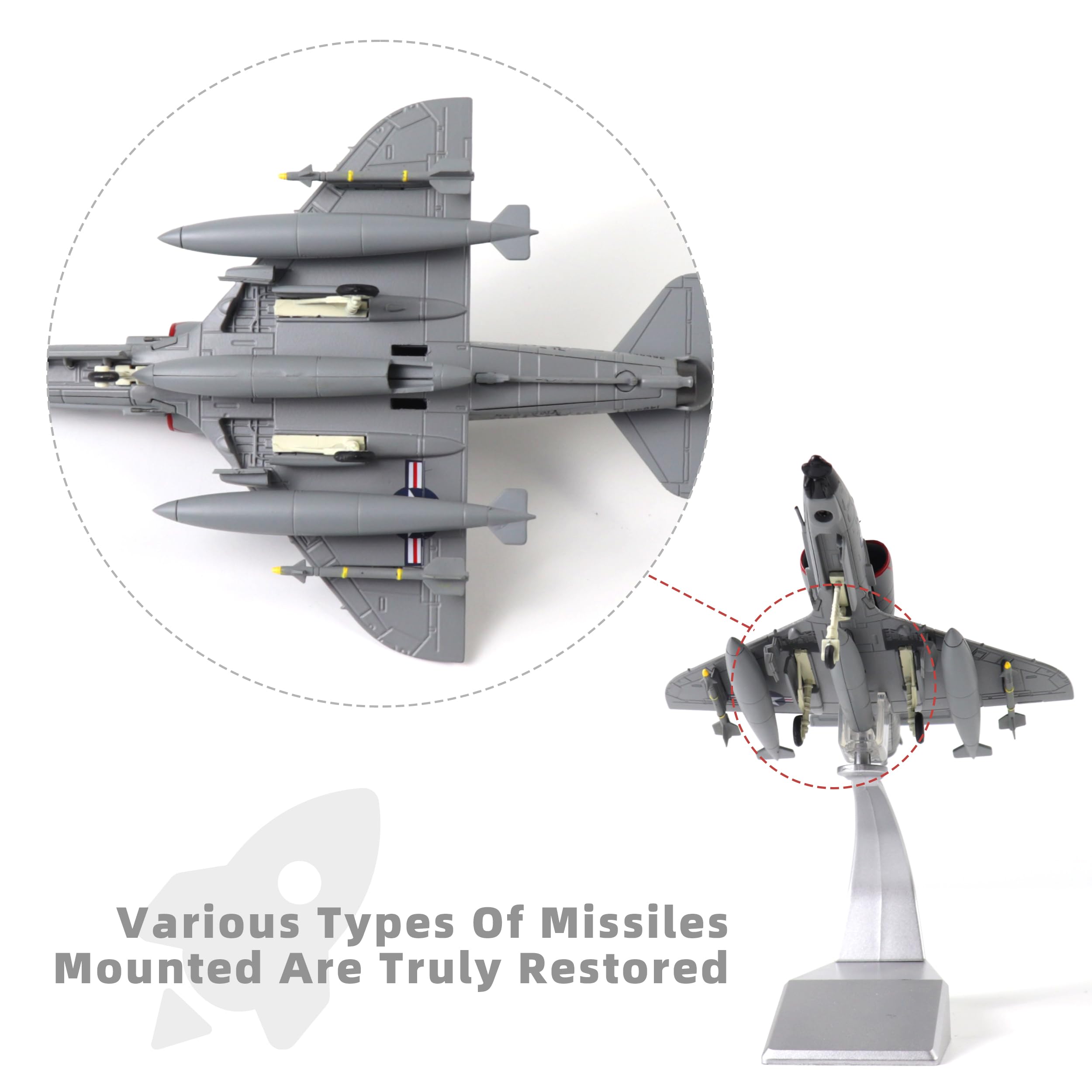 Amazon.com: NUOTIE 1/72 A-4 Skyhawk Attack Pre-Build Diecast Metal