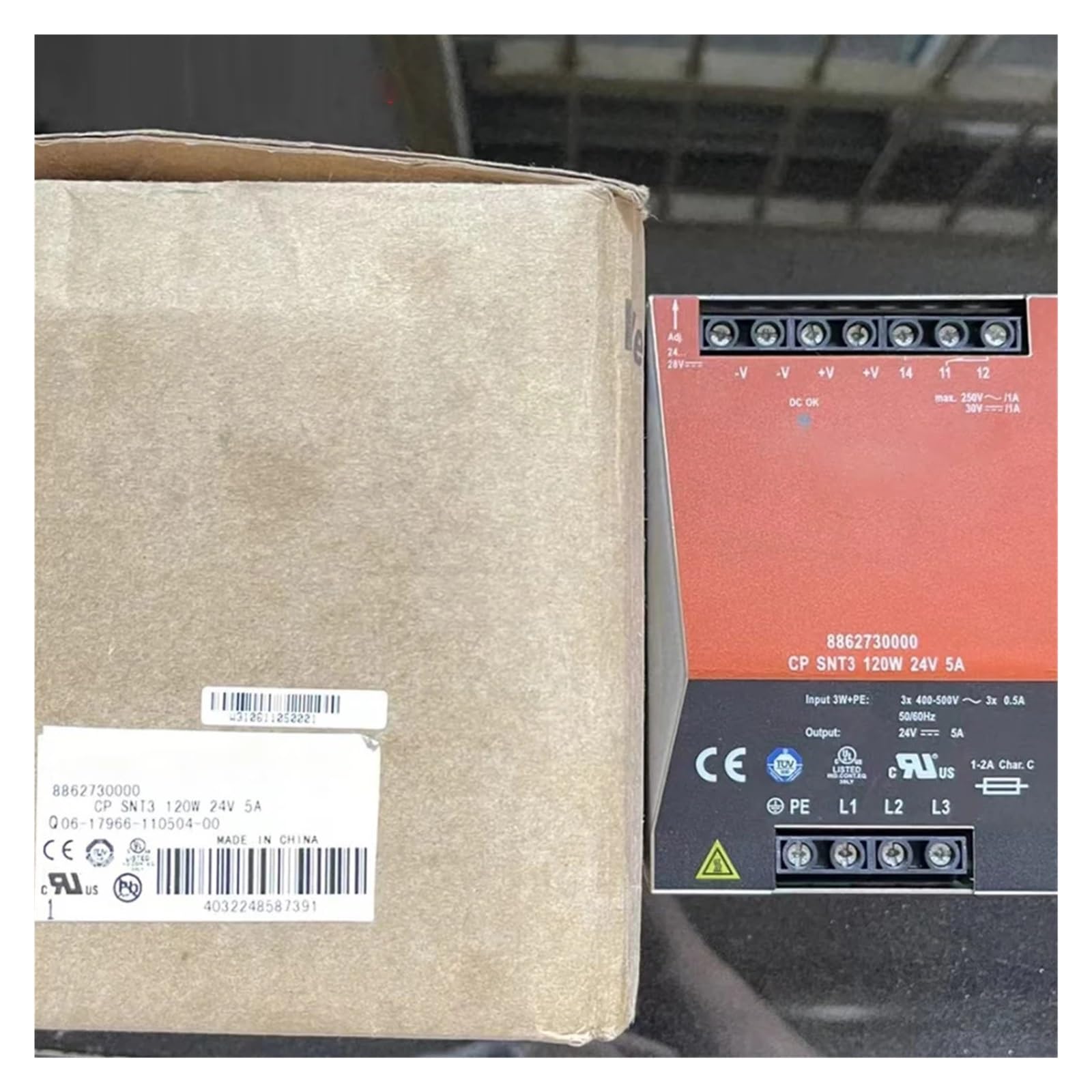 BACYDLPL 8862730000 Power Supply SNT3 120W 24V 5A