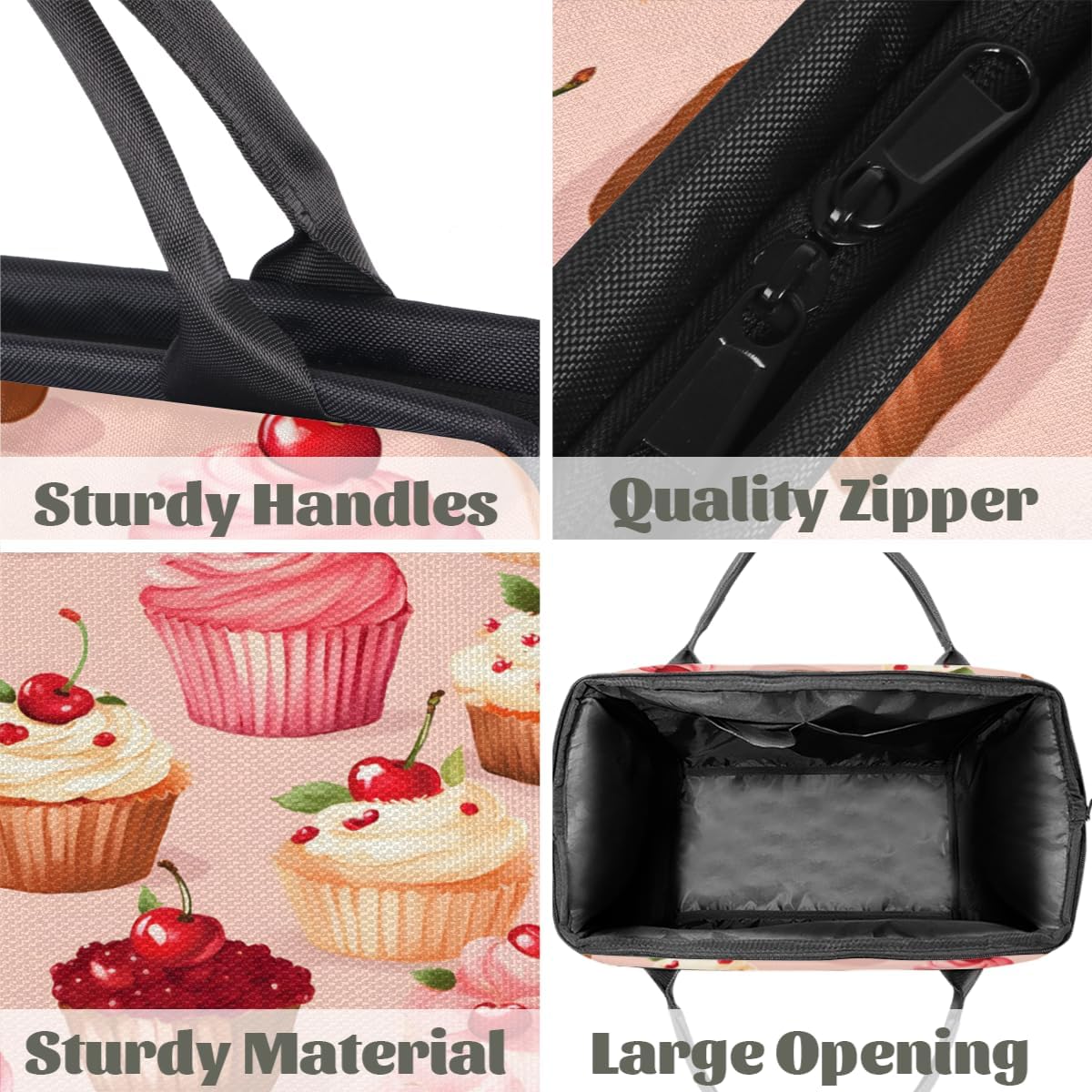 Cake Overnight Weekender Bag for Women Men Travel Duffel Bags Waterproof Luggage Carry on Sports Yoga Gym Bag
