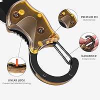 Vista 3 de Cuchillo de bolsillo pequeño, cortador de caja fría con hoja afilada de 1.34 pulgadas, herramienta de cuchillos EDC para transporte diario (ámbar)