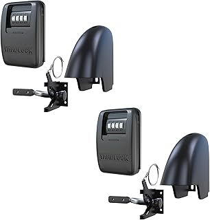 Gate Lock XLB – Secure Keyless Fence Lock and Latch with 2-Way Access – Strong Durable System for Theft Prevention and Home Security, Easy Installation on Wood or Vinyl Gates/Fences (XLB – 2-Pack)