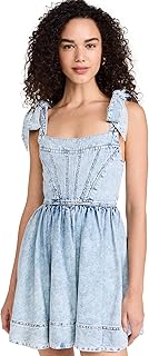 Women's Amina Corset Denim Dress - Buy now