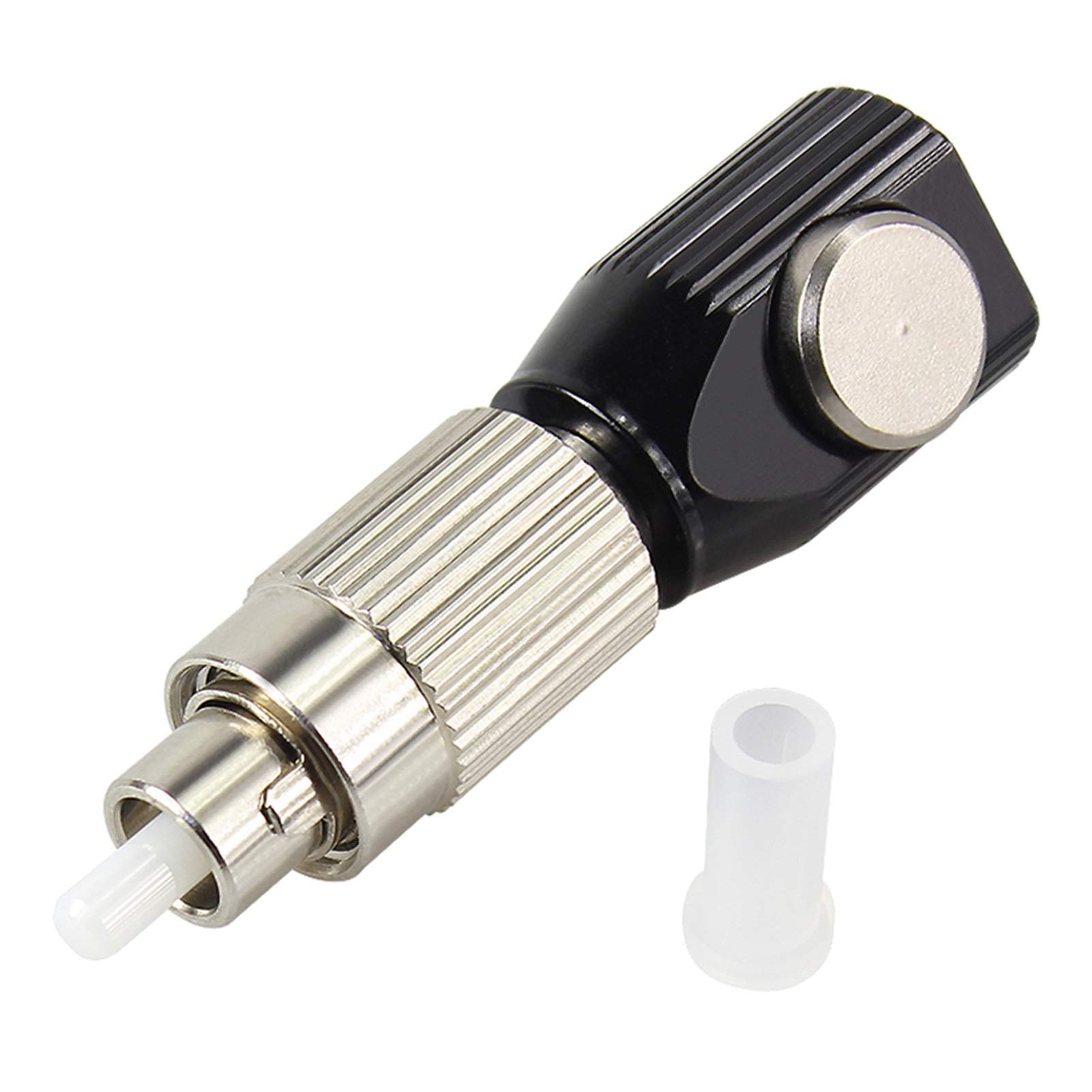 Adaptateur à Fibre Optique Adaptateur FC 5 pcs Coupleur de Fibre carrée FC Adaptateur de Fibre Nue FC Adaptateur DE Fibre NAIRE Rond FC