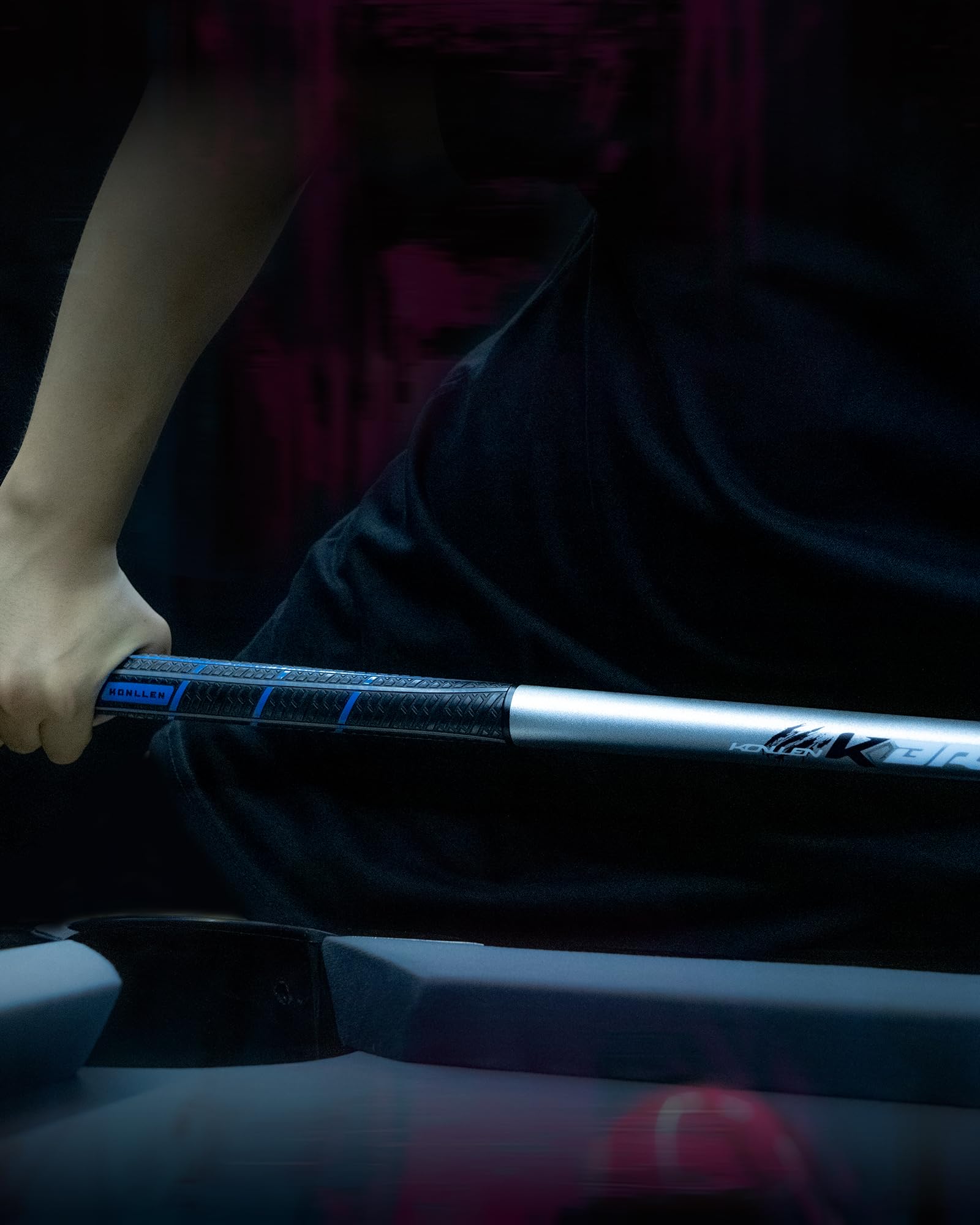 KONLLEN Heavy Hitter Break-Queue, Carbonfaser-Break-Queue mit 12,9 mm Spitze, Punch-Queue, Billard-Pool-Stick (KL-HH Break-Queue, nur 1/2 geteiltes Queue/anderes Queue, 3-teiliges Break-Jump-Queue)