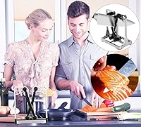 Vista 4 de Knife Sharpener, Knife Sharpener Tool with Self-Adjusting, Stainless Steel and Tungsten Carbide, Knife Sharpeners for Kitchen Knives Helps Repair