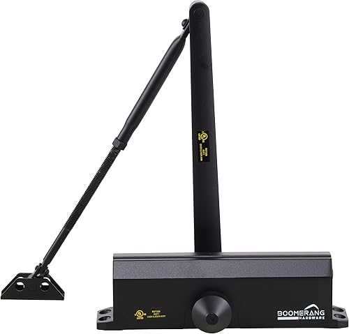 Miniatura 7 de Boomerang D4016 - Cierrapuertas comercial automático de servicio medioresistente, montado en superficie, grado 1 - ADA y UL 3 horas clasificado