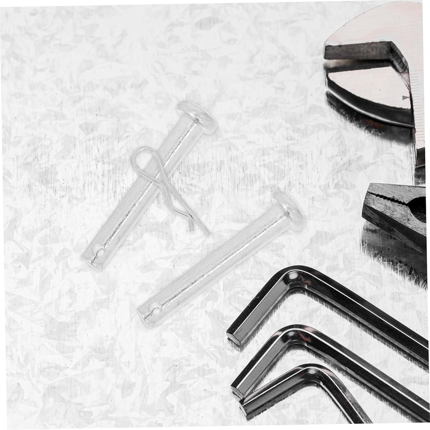 10sets Scaffolding Pin Lock Spring Retainer Parts for Quick Connection Scaffold Coupling Clips Secure Locking for Construction Projects and Elevated Roadways