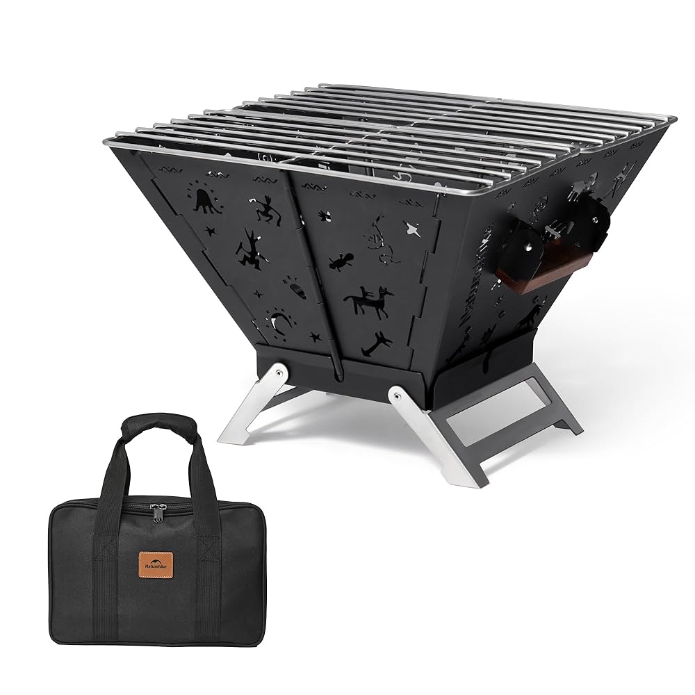 Naturehike 焚き火台 キャンプ 折りたたみ式/Y30839-L3 Amazon | Naturehike公式ショップ 焚き火台 キャンプ 折りたたみ