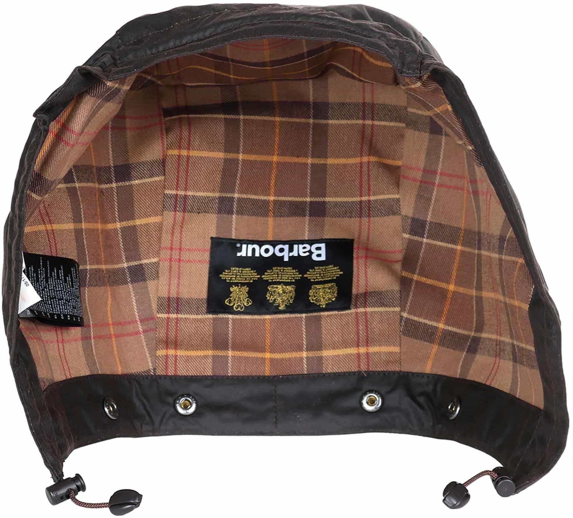 Barbour Wax Cotton Hood Rustic