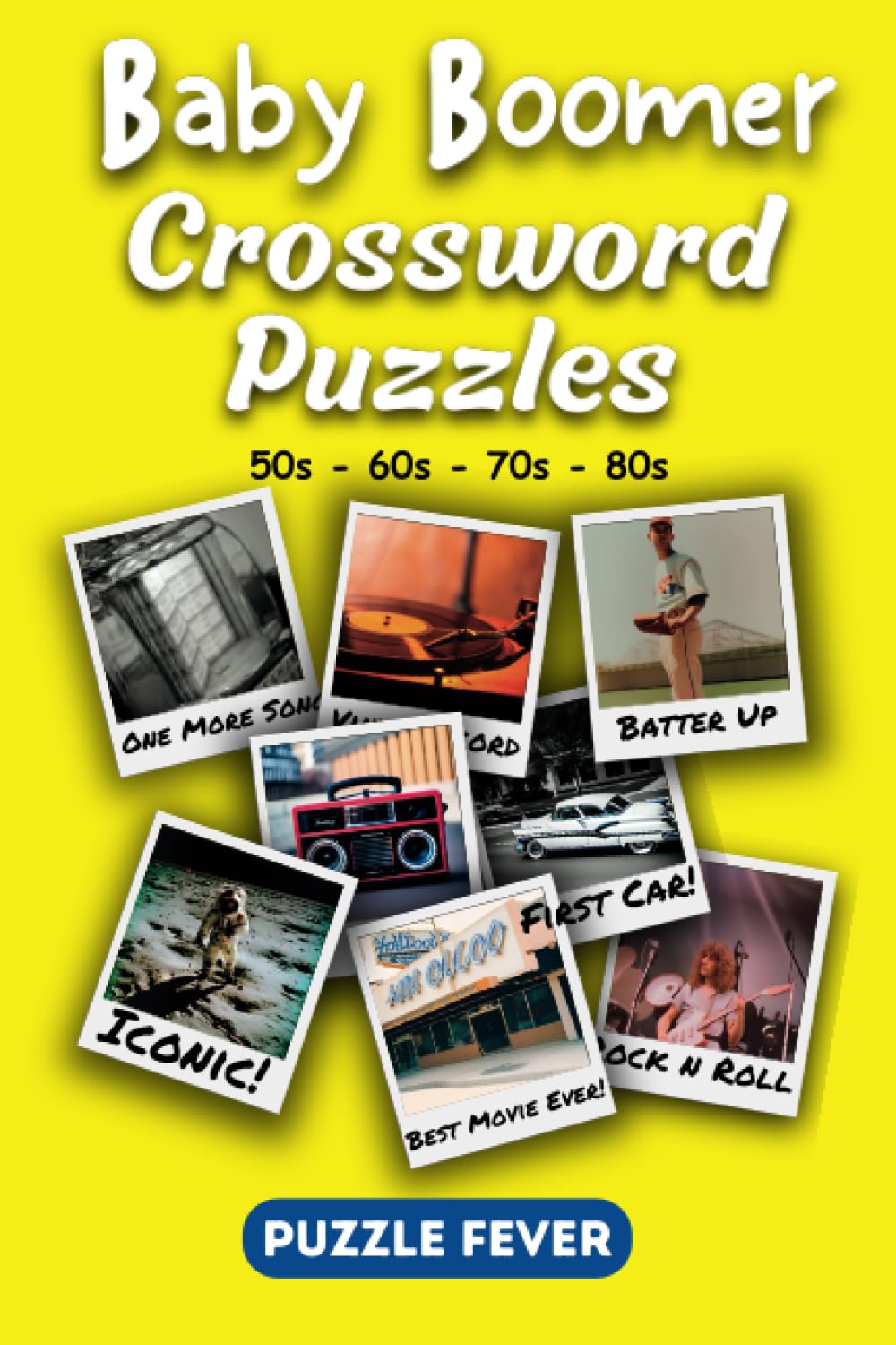 Baby Boomer Crossword Puzzle for Adults MEDIUM Difficulty Movies