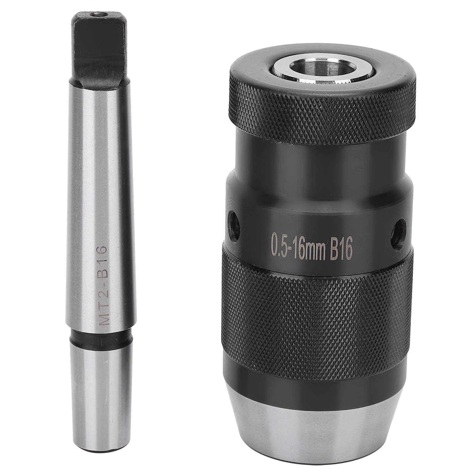 Mandrino per Trapano Autoserrante Mandrino per Trapano Senza Chiave 0,5-16 Mm per Trapano Mandrino per Trapano a Sgancio Rapido con Cono Morse Artigiani di Perforazione