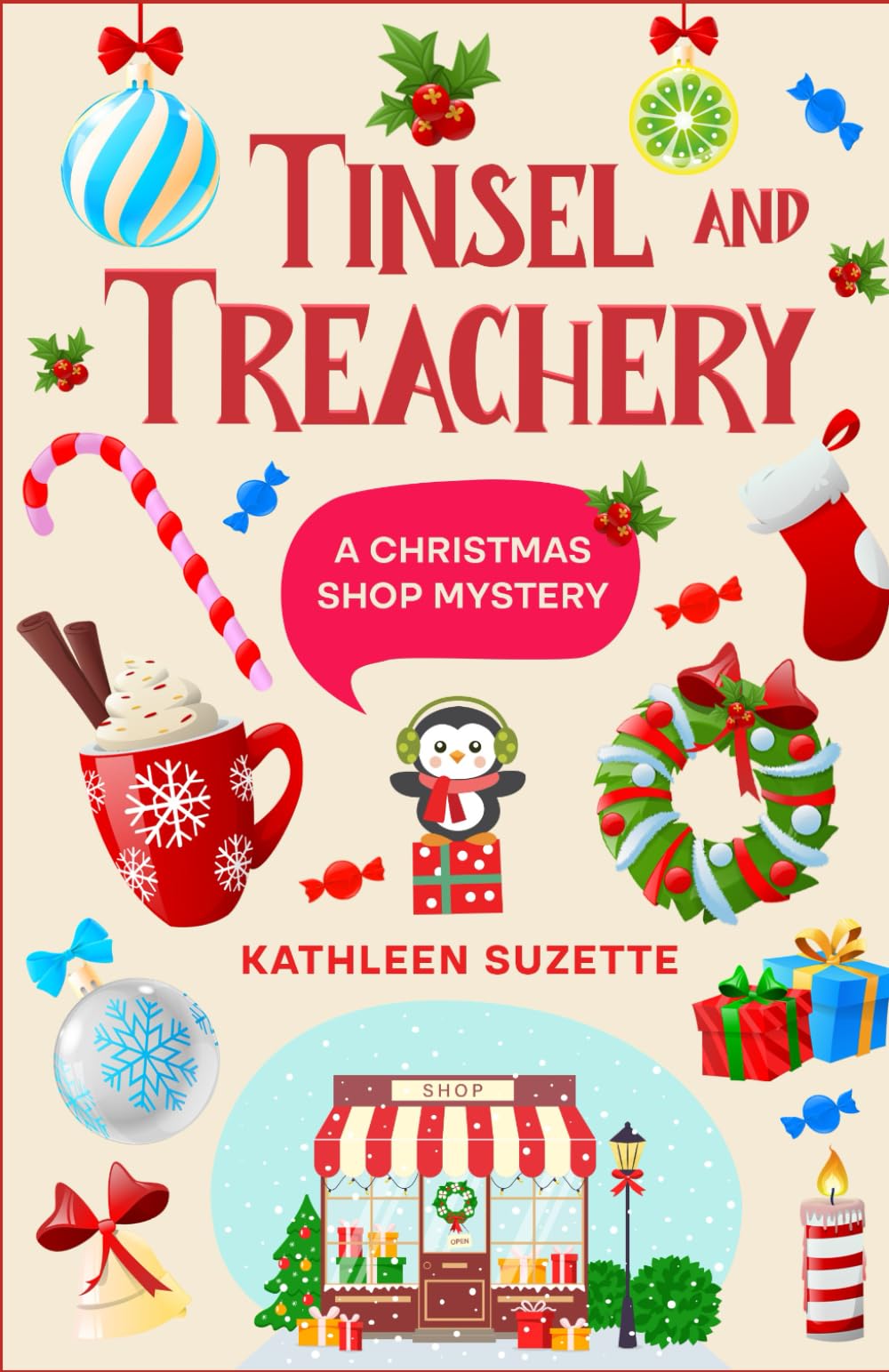 Tinsel and Treachery: A Christmas Shop Mystery