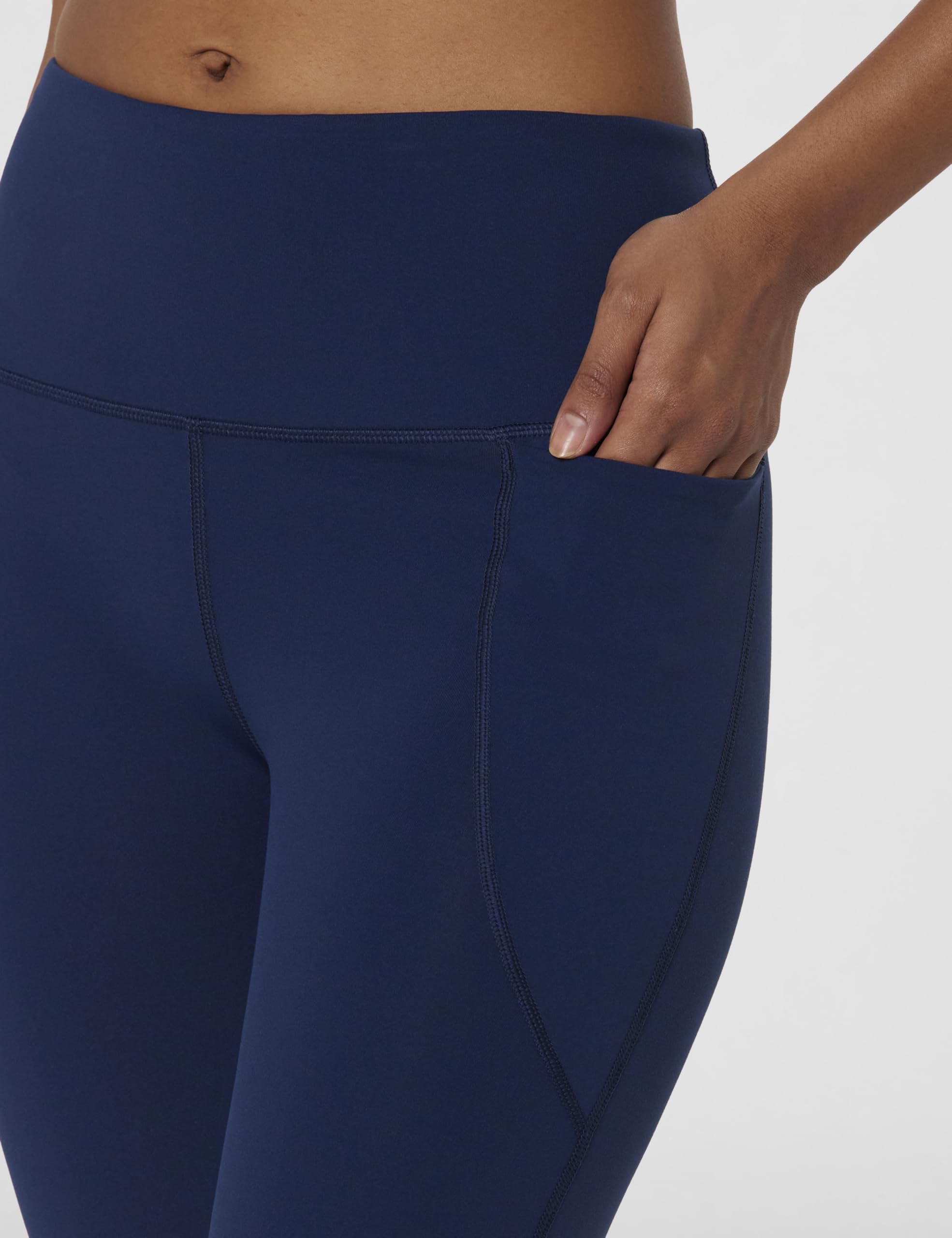 Blissclub The Ultimate damskie legginsy do kostek, na siłownię, jogę, trening, z 4 kieszeniami