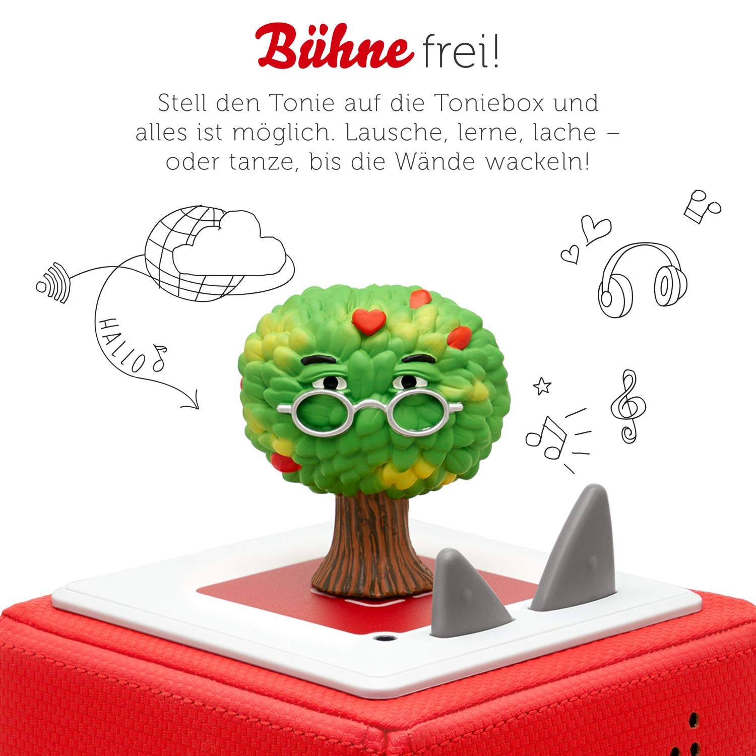 tonies Hörfiguren do pudełka Toniebox - Geschichtenlieder - Der Traumzauberbaum - ok. 44 min, od 3 lat, niemiecki