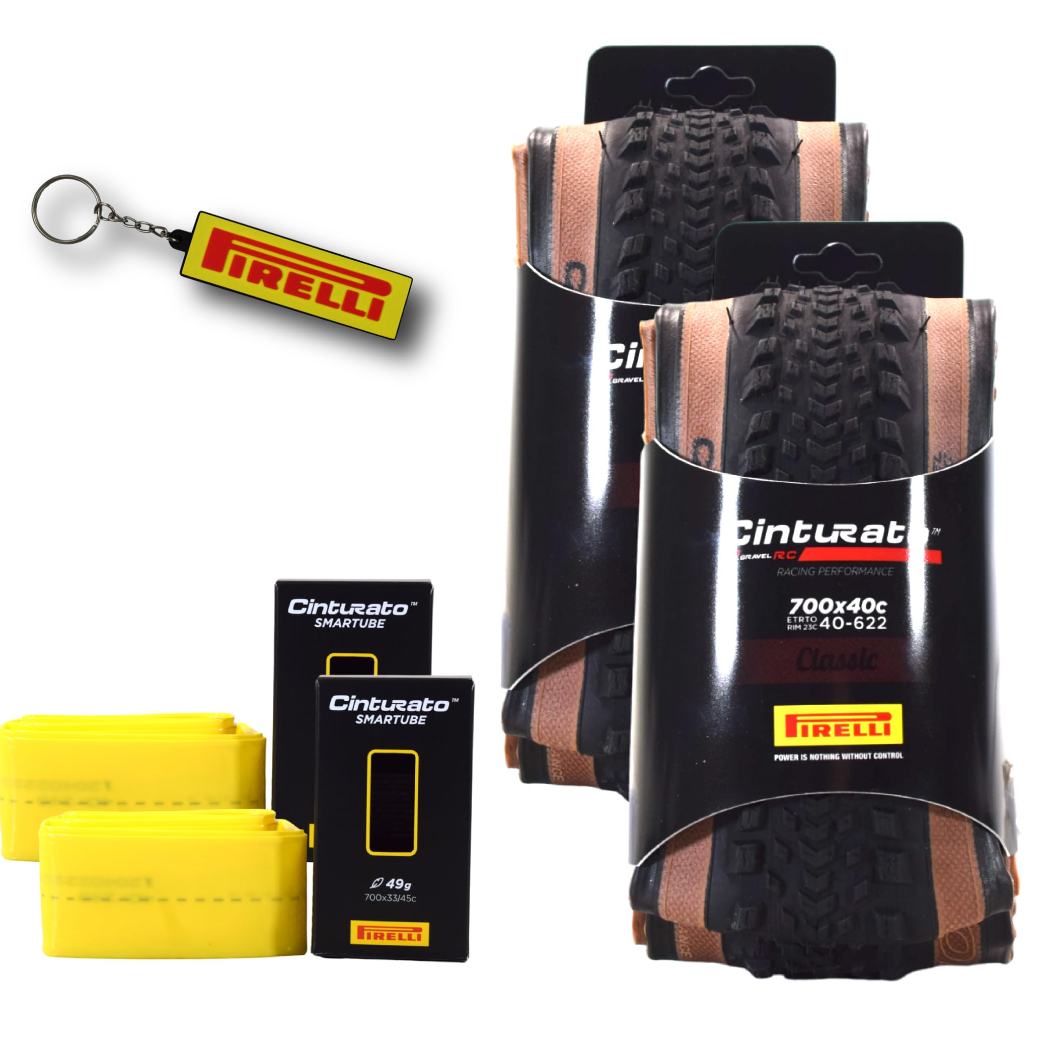 【新古品】Pirelli Cinturato Gravel RC 40C 2本 Amazon.com: Pirelli Cinturato Gravel RC Classic 40-622 (700 x 40c