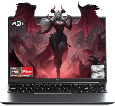 16.1" Gaming Laptop with AMD Ryzen 7 H255 Processor up to 4.9GHz