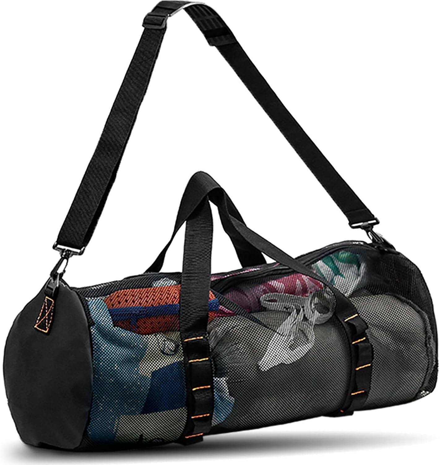 KOKKOYA Diving Scuba Surfing Snorkeling Dive Mesh Beach Bag Duffle Bags with Zipper and Adjustable Shoulder Strap 43L and 113L Options for Travel Fitness Camping Swim Gym Gears Balls