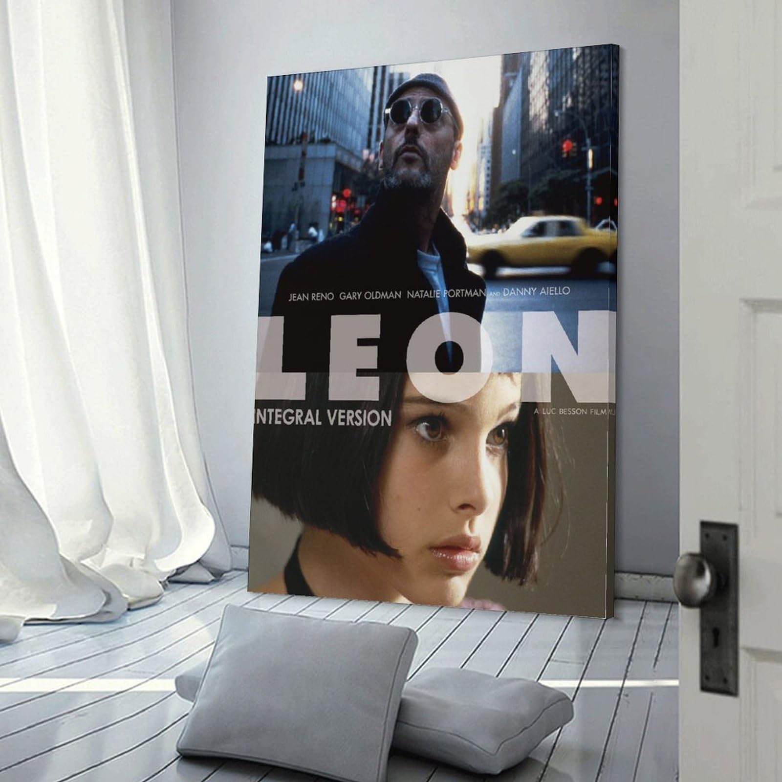 LÉON THE PROFESSIONAL サイン入りポスター（既存額付き） A4 額付き ポスター ゲイリーオールドマン ナタリーポートマン