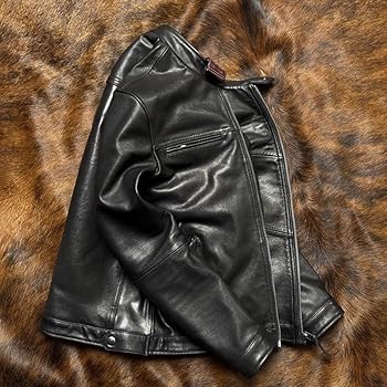 Amazon | [CNPLOPANSS] 本革 メンズジャケット 羊革 バイク男性 革