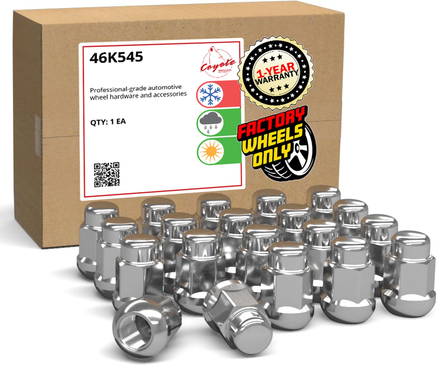 Amazon.com: Wheel Accessories Parts 20 pcs M12x1.5 12x1.5
