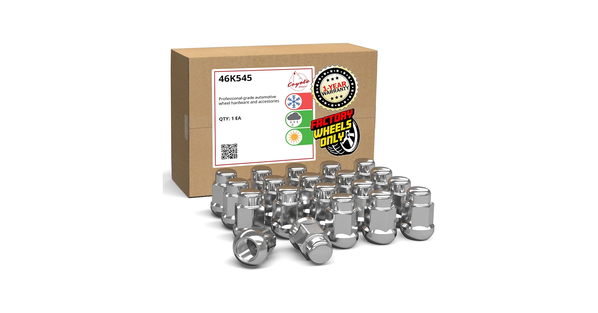 Amazon.com: Wheel Accessories Parts 20 pcs M12x1.5 12x1.5