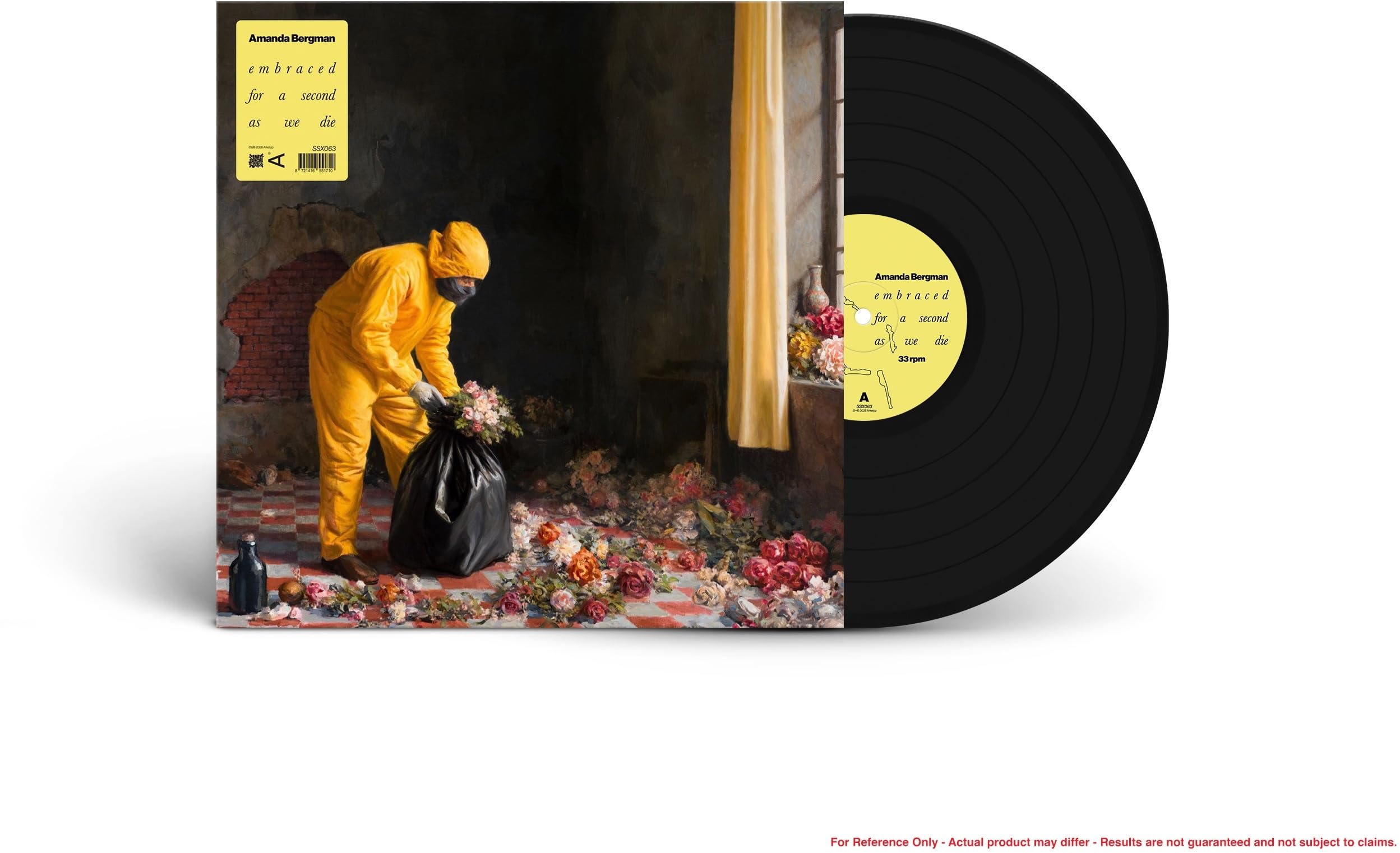 BERGMAN, Amanda - Embraced For A Second As We Die - Vinyl (LP)