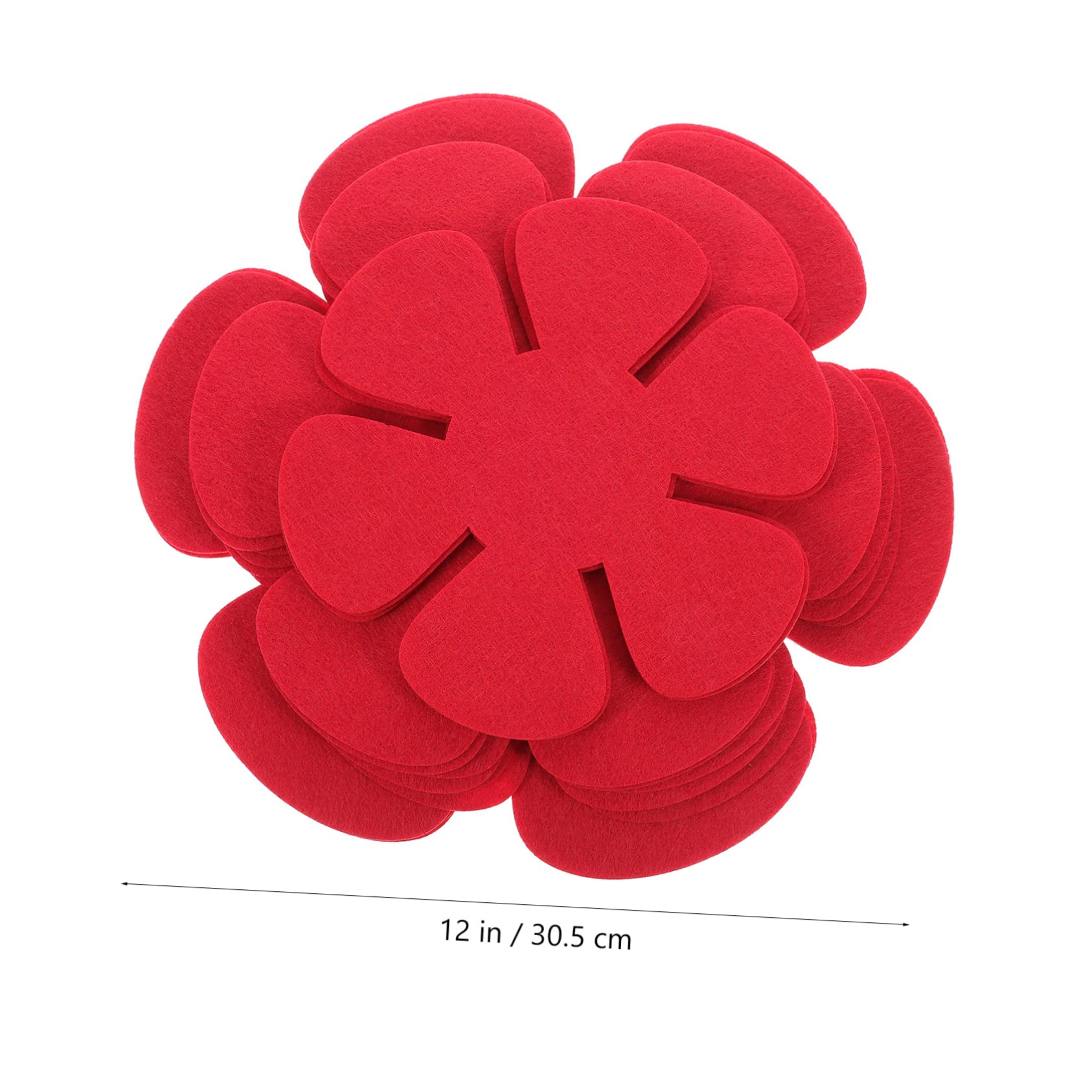 Protectores de Sartenes 12 Piezas de Tejido No Tejido Rojo | Antiadherentes, para Cocina y Traslado, Ayuda a Evitar Golpes y Desconchados, Formato Moderno