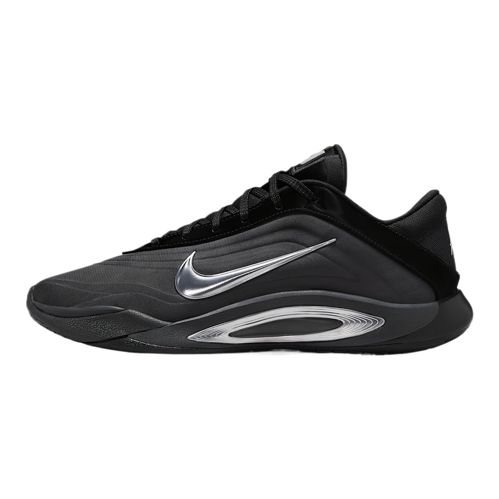 Nike A'One MVPs A'ja Wilson Basketball Shoes (Black/Dark Smoke Grey/Dark Grey/Metallic Silver)