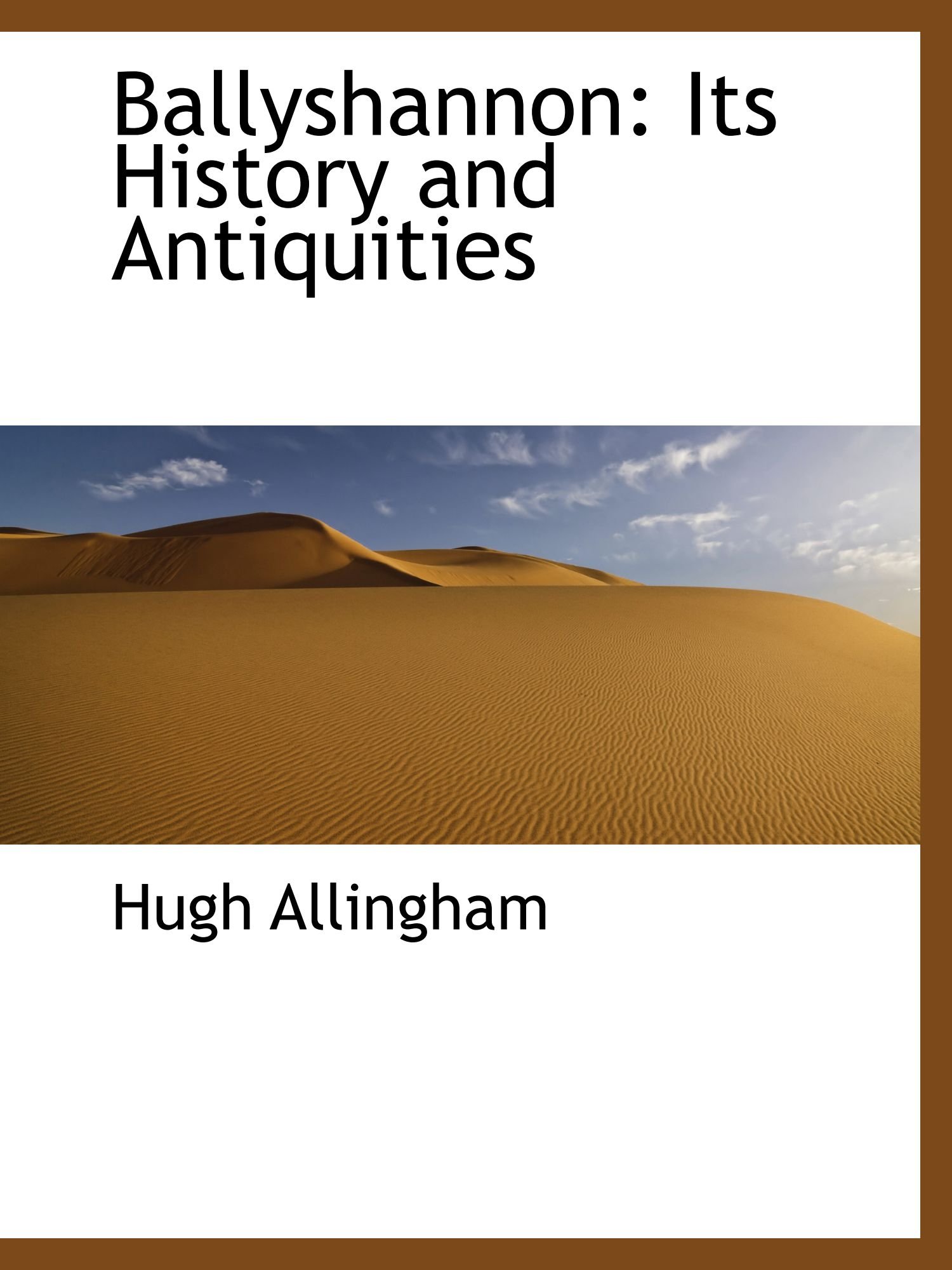 Ballyshannon: Its History and Antiquities