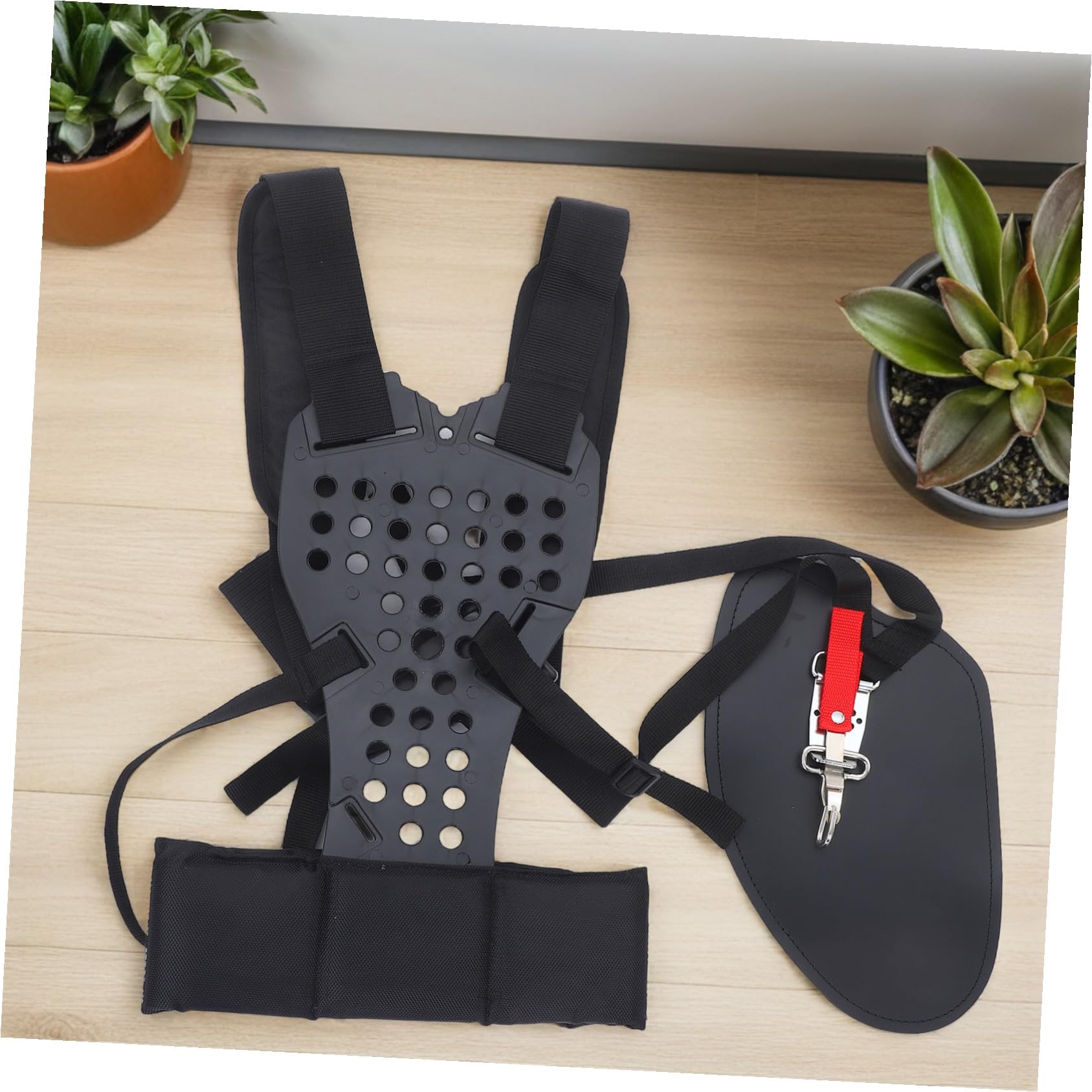 SUPVOX Imbracatura Regolabile per Decespugliatore Cinghia Doppia Spalla per Decespugliatore Fascia Antiscivolo per Soffiatore di Foglie e Tosaerba