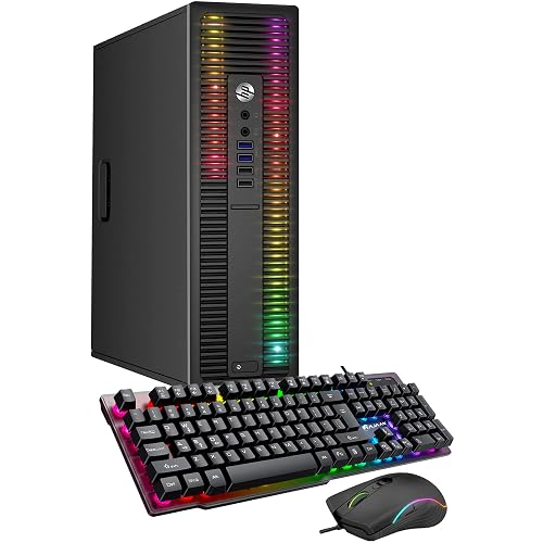 HP ProDesk Desktop Gaming PC with Intel i5