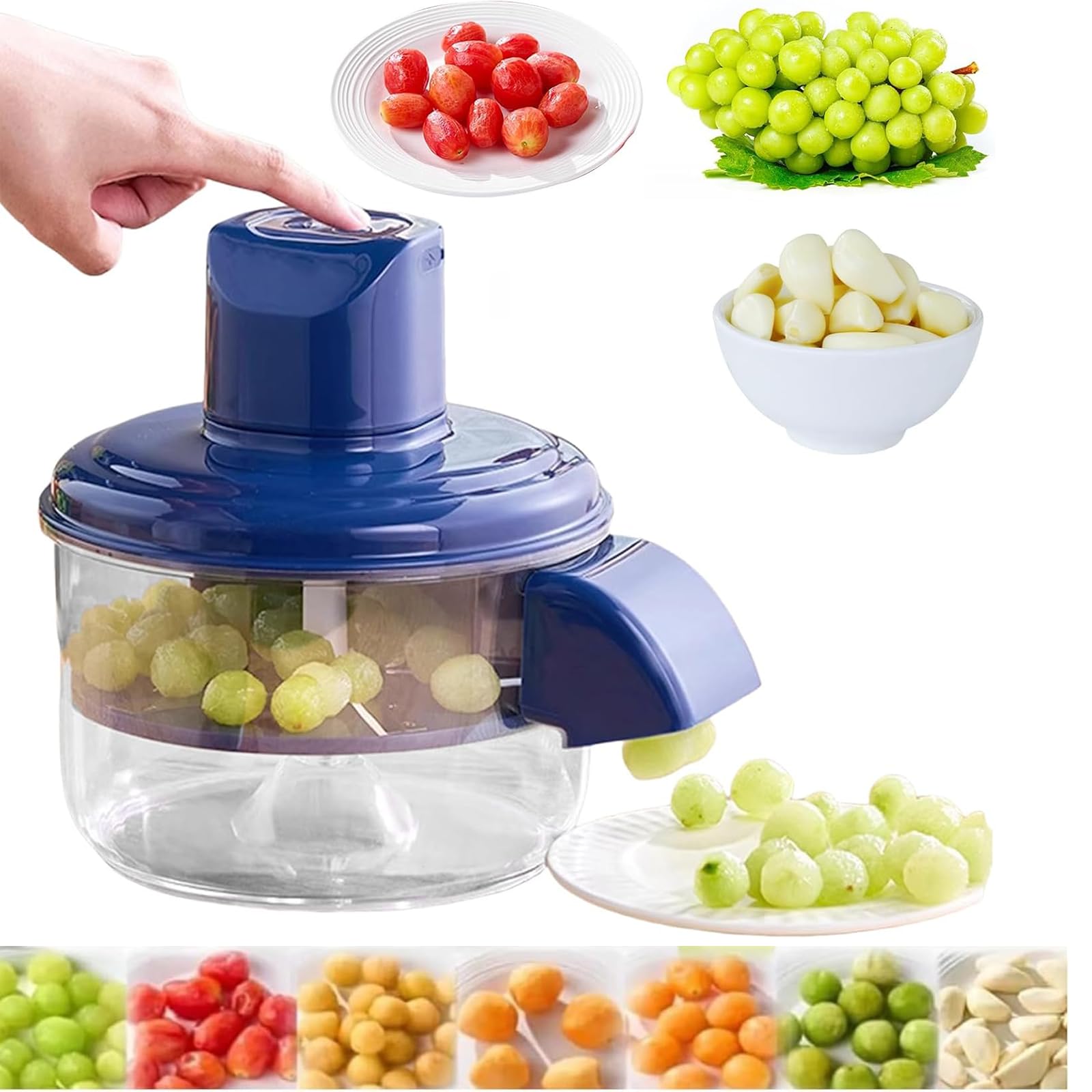 Pelapatate elettrico per frutta e verdura, sbucciatore automatico da cucina One-Touch per sbucciare e carotare senza sforzo