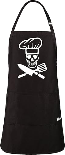Miniatura 8 de ApronMen - Funny Apron For Men - BBQ Gifts for Men & Unique Gifts for Fathers - Mens Black Aprons for Grilling