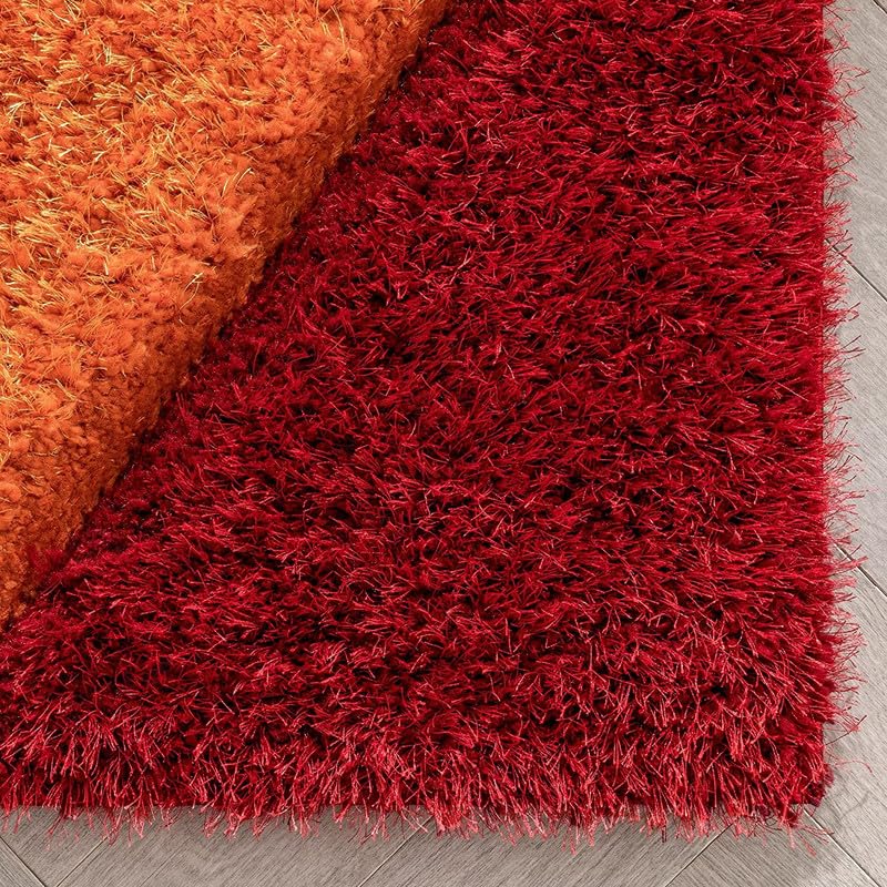 Image of Shaggy Area Rug - Extra Plush Luxury Carpet, Super Soft & Cozy Feel| Perfect for Living Room, Bedroom, and Stylish Home Decor- Zigzag Multi (8 x 11 ft)