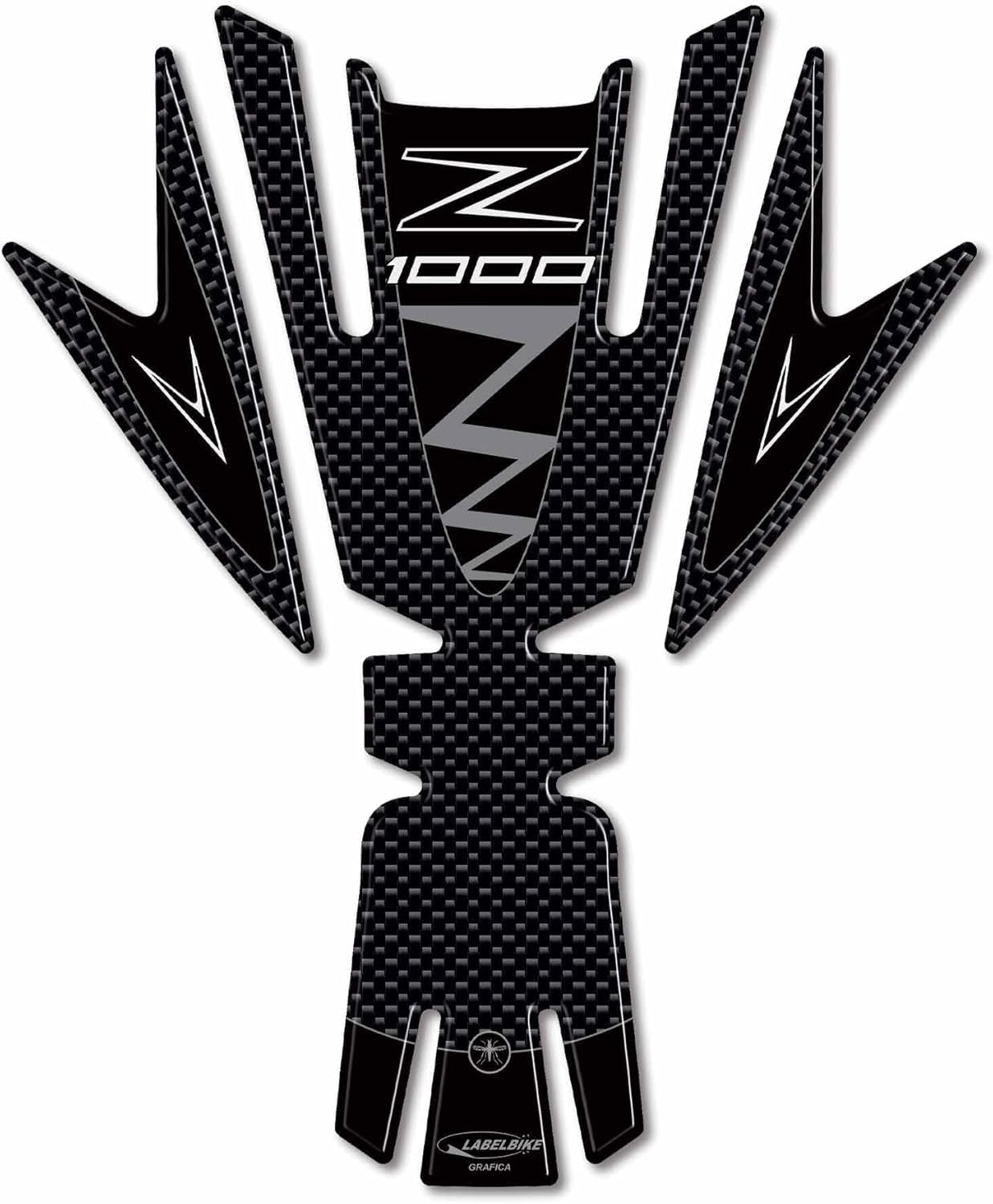 Amazon | labelbike - タンク タンク3D Sティッカータンク