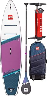 Red Paddle Co - SUP Stand Up Paddle Boarding - 11'0 Sport Stand Up Paddle Board, Bag, Pump, Paddle & Leash/Strap