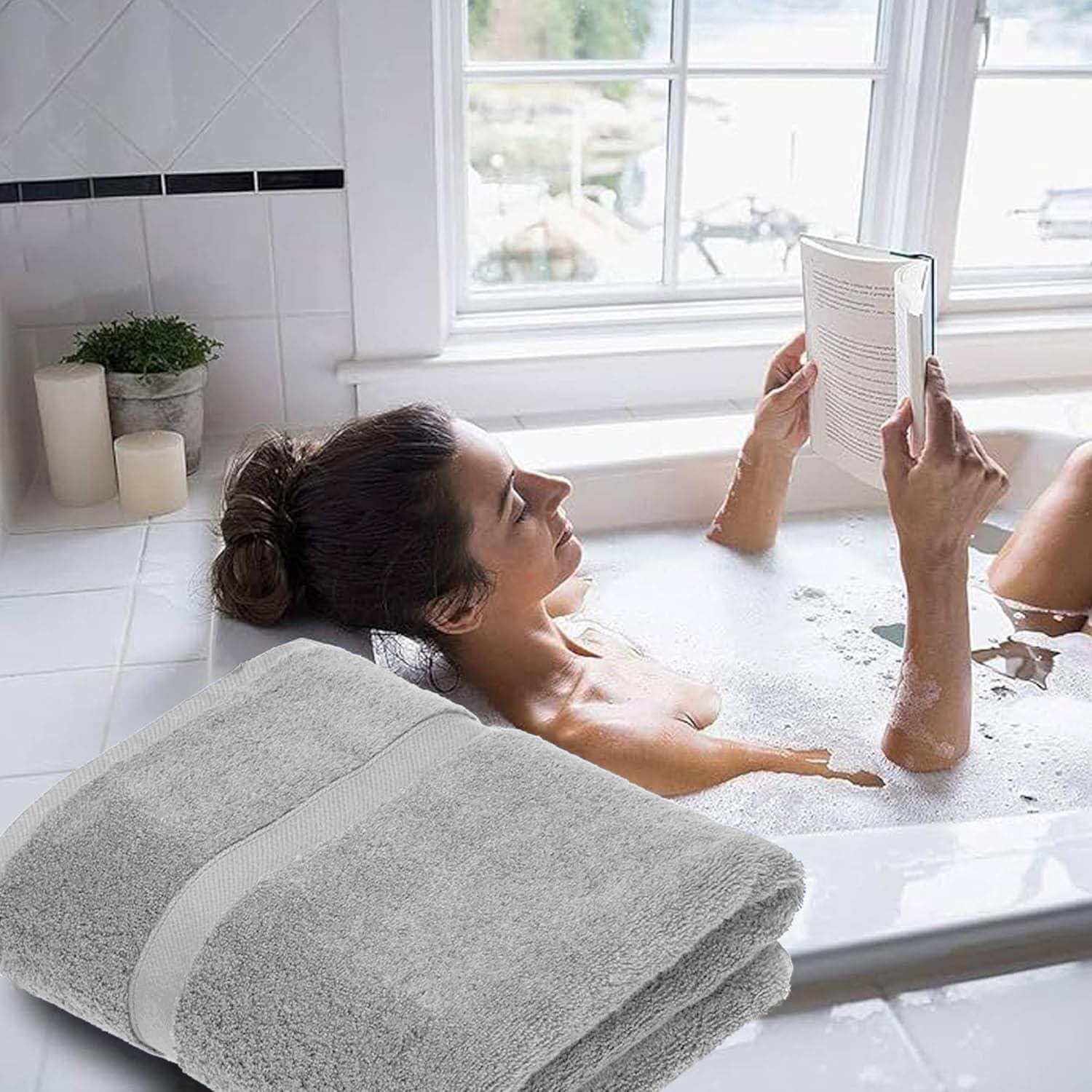 Hieftan Towels Bath Sheet Set - Image 4