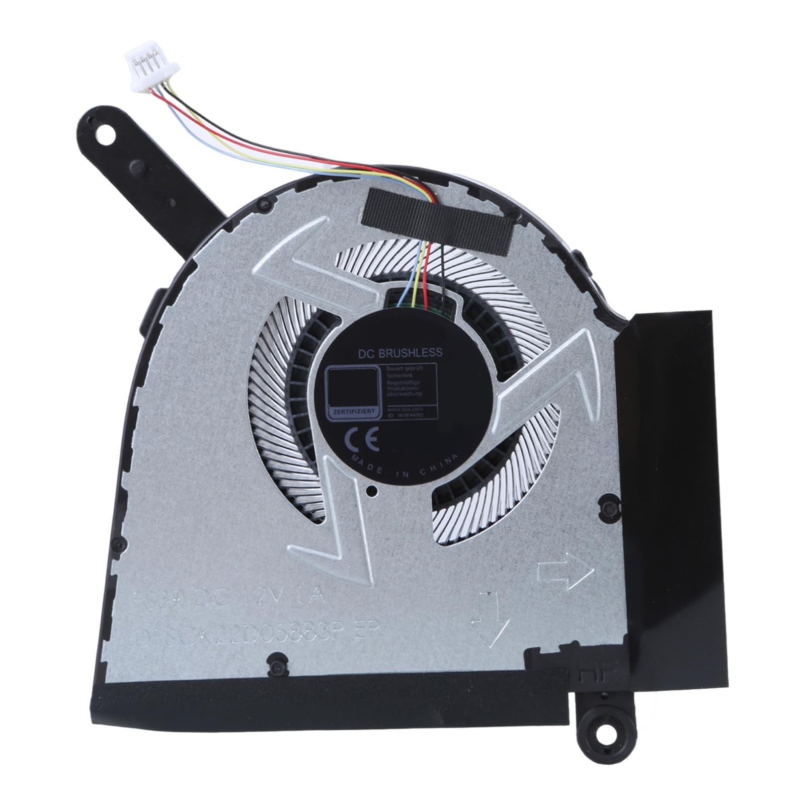 Refroidisseur CPU FX607 ventilateur de remplacement FA607 ordinateur portable - 8