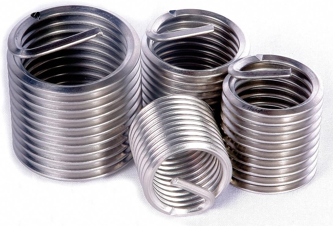 Stainless Steel Helical Inserts NonLock, M64x3.0 Size, 96mm Length